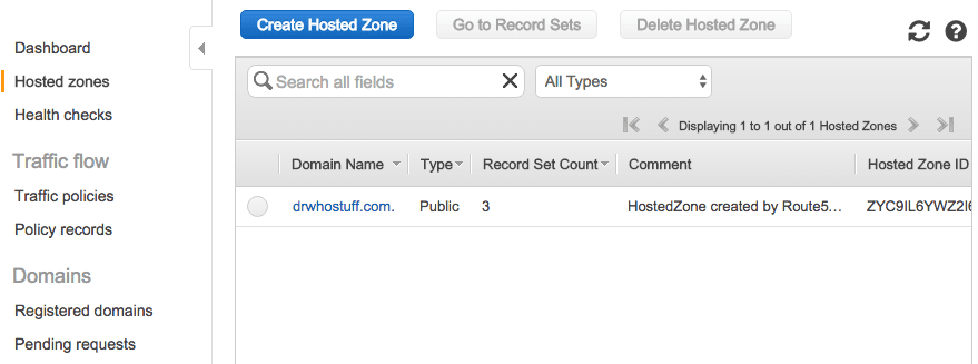 Setup AWS Route 53 Domain for AWS EC2