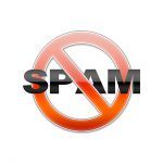 No spam sign