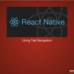 Tab Navigation in React-Native