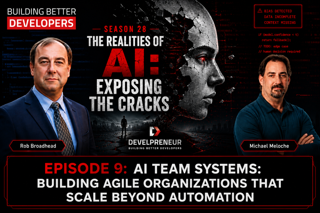 DP1004_S28E09 Dave Borzillo pt2 AI Team Systems- Building Agile Organizations That Scale Beyond Automation