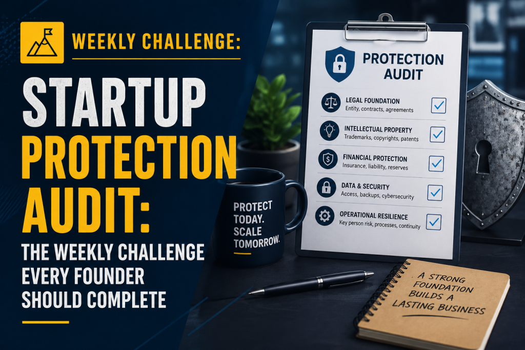 DP1008_S28B05 Startup Protection Audit- The Weekly Challenge Every Founder Should Complete2