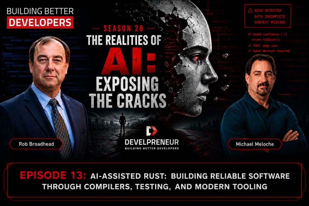 DP1010_S28E13 Bob and Jim pt2 AI-Assisted Rust- Building Reliable Software Through Compilers, Testing, and Modern Tooling