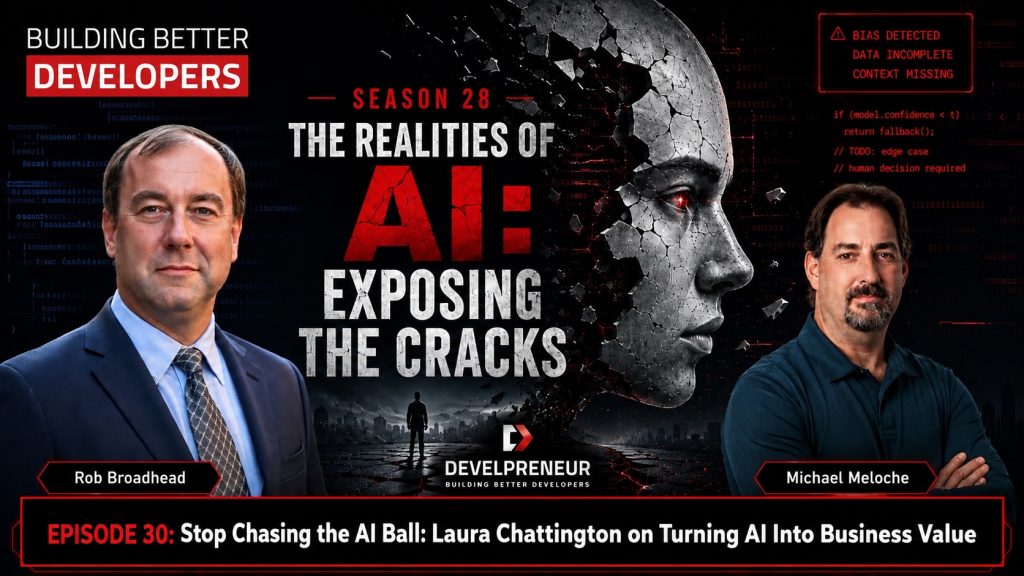 DP1036_S28E30 Laura Chattington pt1 Stop Chasing the AI Ball- Laura Chattington on Turning AI Into Business Value