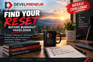 Weekly Challenge: Find Your Reset Before Burnout Takes Over
