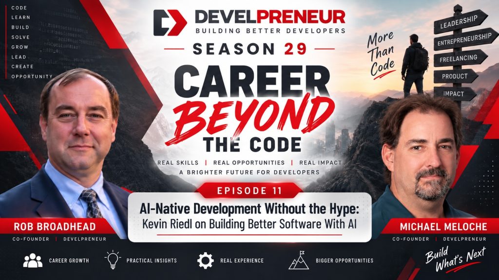 DP1055_S29E11 pt1. AI-Native Development Without the Hype- Kevin Riedl on Building Better Software With AI