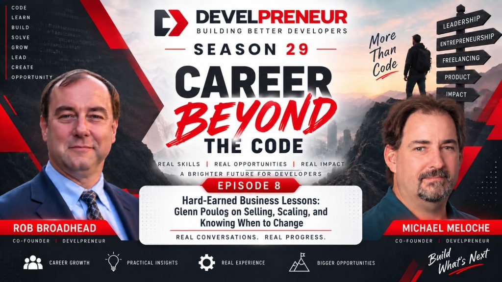 DP1050_S29E08 pt2 Glenn Poulos Hard-Earned Business Lessons- Glenn Poulos on Selling, Scaling, and Knowing When to Change
