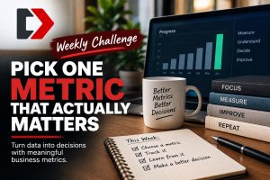 Weekly Challenge: Pick One Metric That Actually Matters